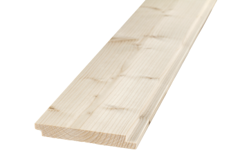 Wechselfalz-Schalung Fichte für geschlossene, vertikale Holzfassaden